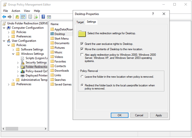 Undo Folder Redirection and use Known Folder Move – notacomputergeek